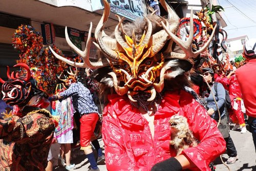 La diablada de Píllaro 2020, una fiesta tradicional del Ecuador
